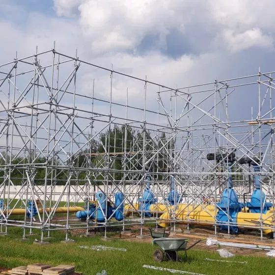 Захисна огороджувальна конструкція для АЗС та РГС 9