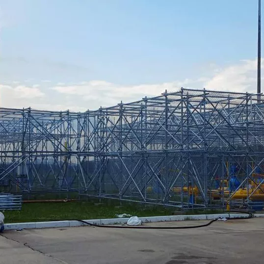 Захисна огороджувальна конструкція для АЗС та РГС 8